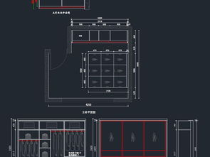板式柜类家具设计资料大全平面图下载 图片2.34MB CAD图纸大全 全屋定制CAD图纸